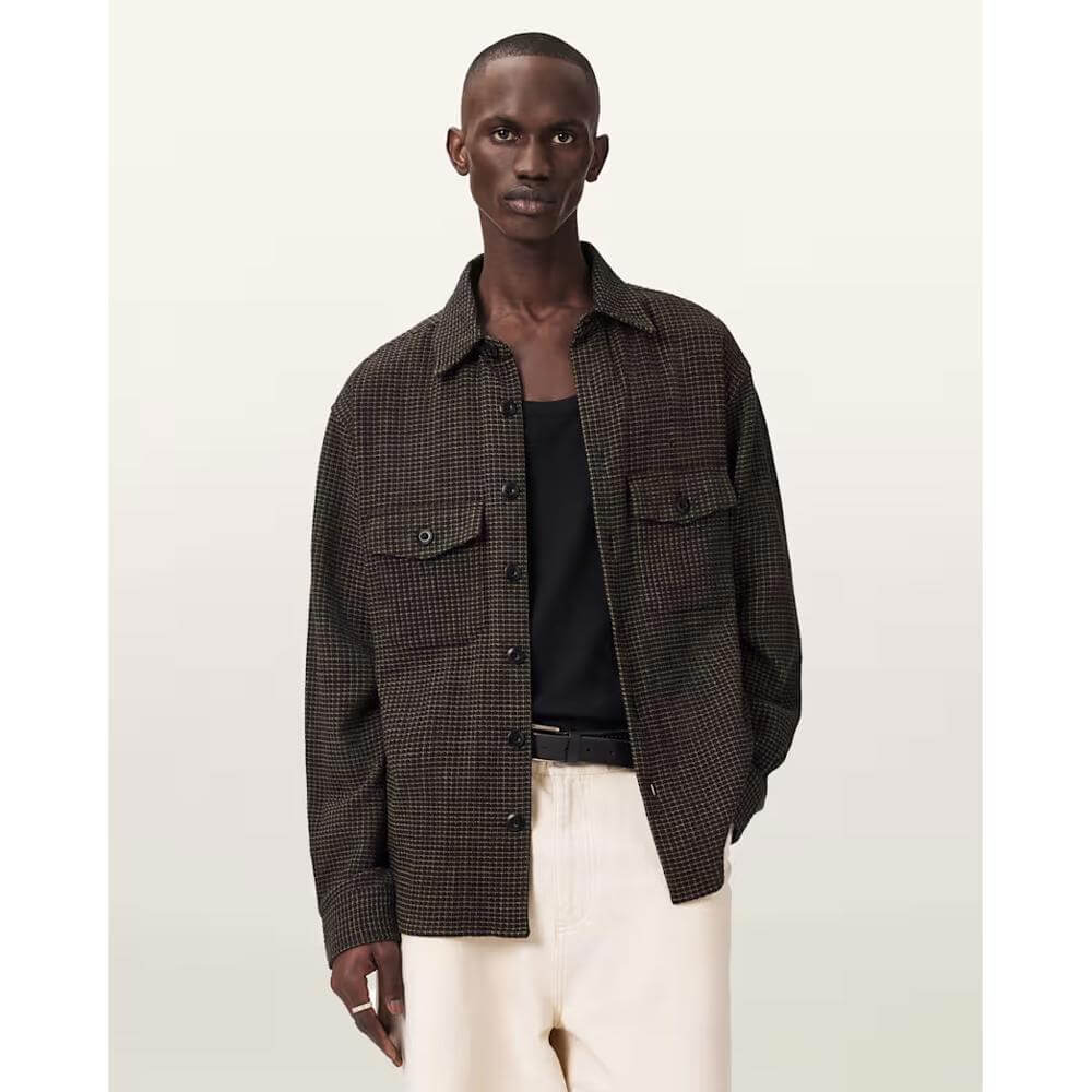 AllSaints Kanda Long Sleeve Shirt